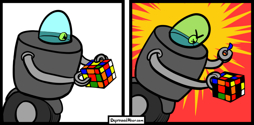 Robot's cube