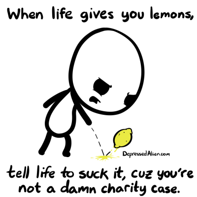 LEMONS?! THAT'S the best you could muster?!