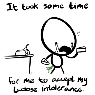 Alien is lactose intolerant.
