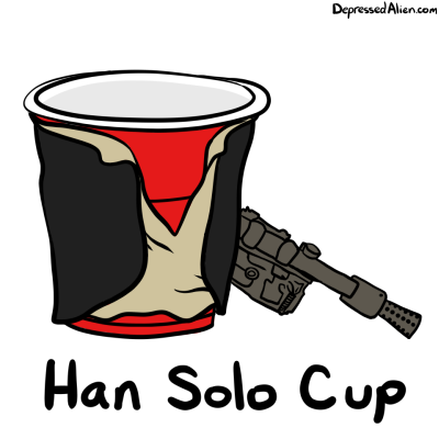 Han took the first shot.